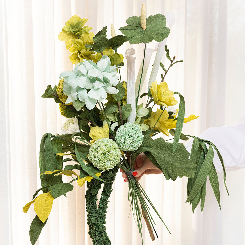 Maxi DIY Kit, Crepe Paper Flowers