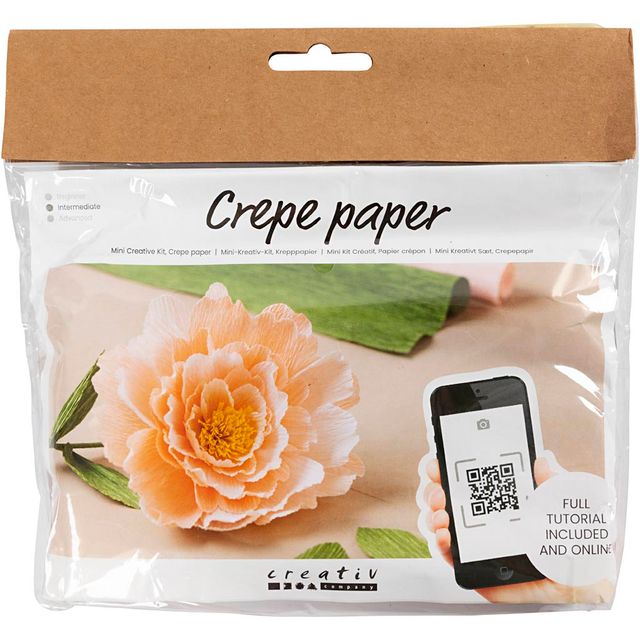 Mini DIY Kit – Crepe Paper Flowers Spring