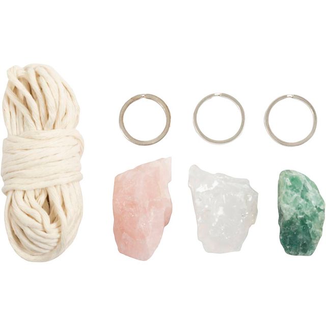 Mini DIY Kit - Macramé with crystals