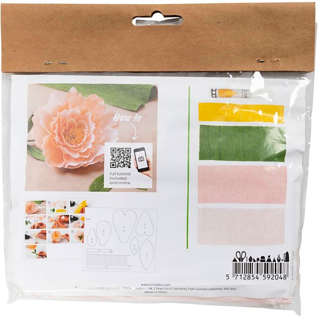 Mini DIY Kit – Crepe Paper Flowers Spring