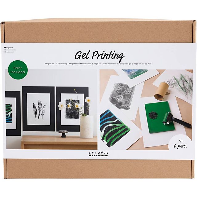 Group DIY Kit Gel Printing