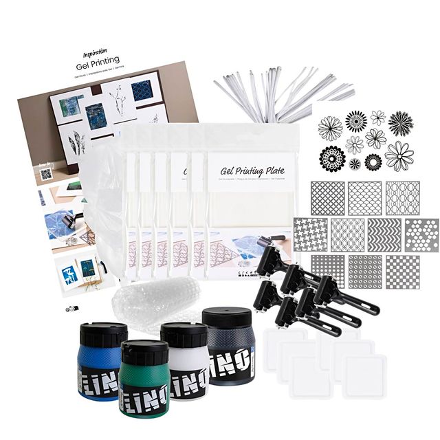 Group DIY Kit Gel Printing