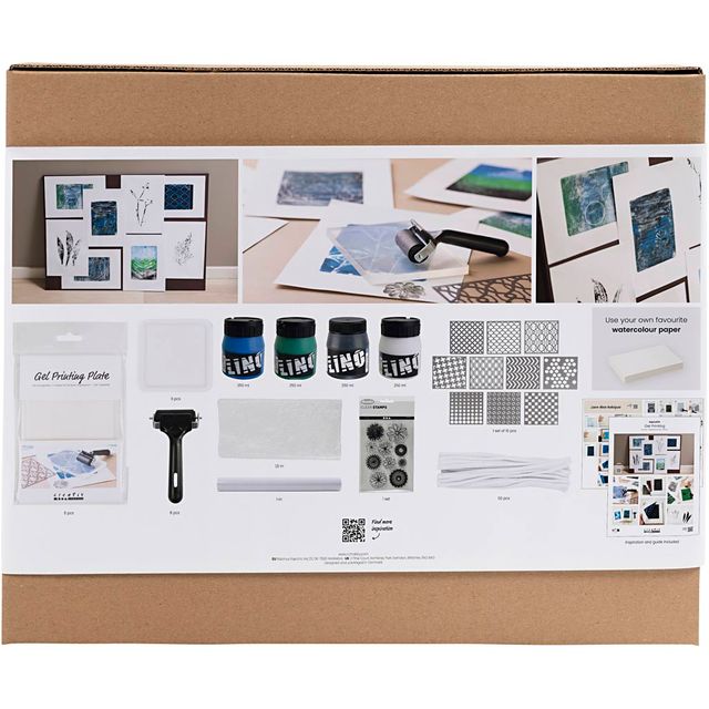 Group DIY Kit Gel Printing