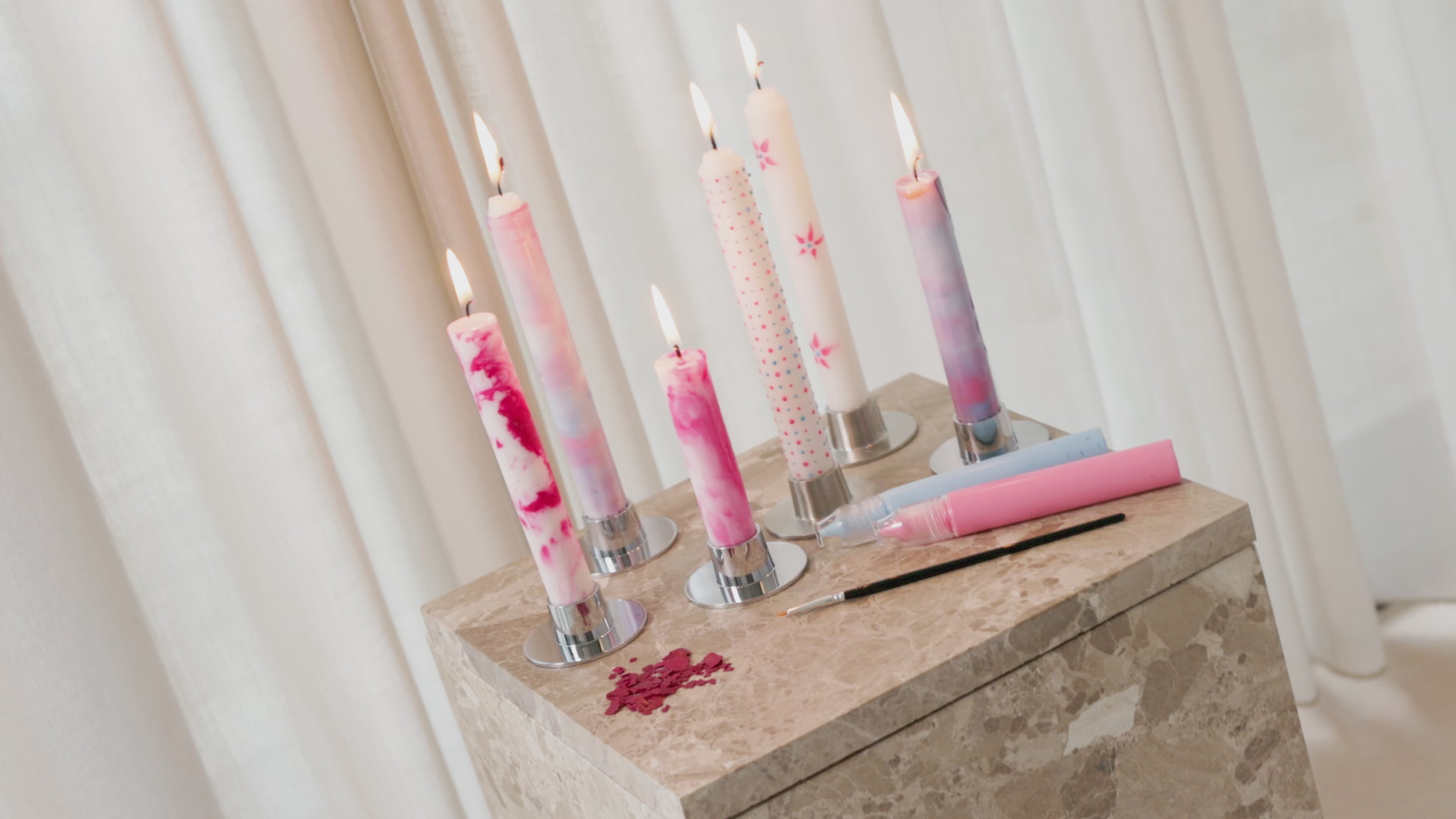 Mini DIY Kit – Soy Candle with Crystals